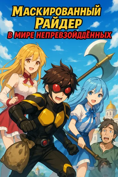 Маскированный Райдер в мире непревзойдённых - обложка