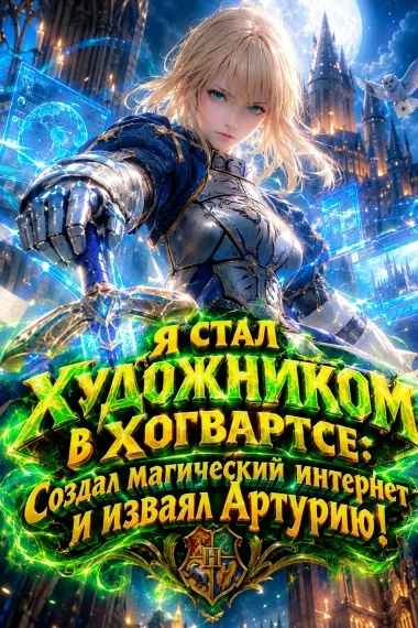Я стал художником в Хогвартсе: Создал магический интернет и изваял Артурию! - обложка