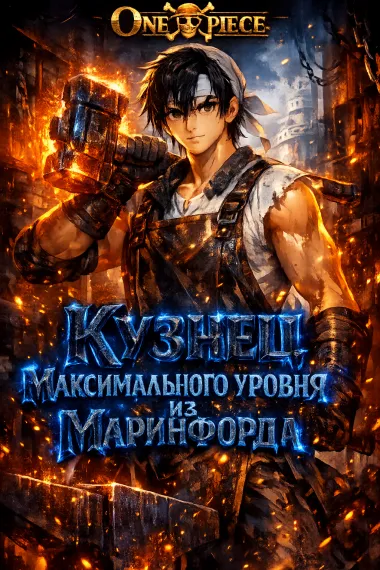 One Piece: Кузнец максимального уровня из Маринфорда - обложка