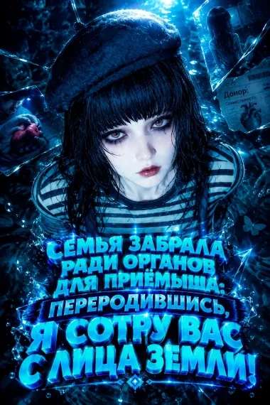 Семья забрала ради органов для приёмыша: Переродившись, я сотру вас с лица земли! - обложка