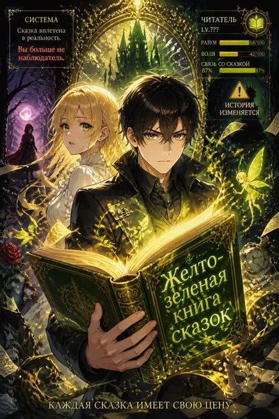 Желто-зеленая книга сказок