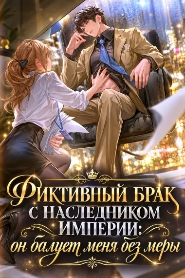 Фиктивный брак с наследником империи: он балует меня без меры - обложка