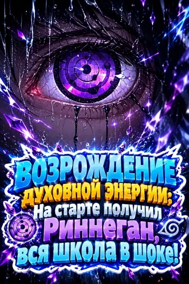 Возрождение духовной энергии: На старте получил Риннеган, вся школа в шоке!