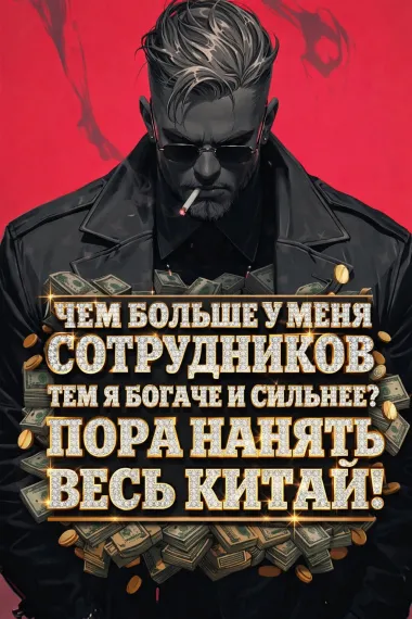 Чем больше у меня сотрудников, тем я богаче и сильнее? Пора нанять весь Китай! (ЗАВЕРШЁН) - обложка
