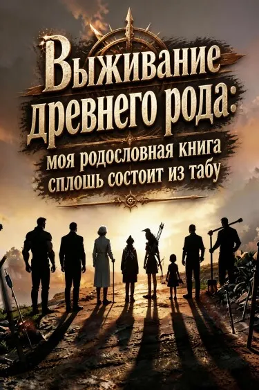 Выживание древнего рода: моя родословная книга сплошь состоит из табу - обложка