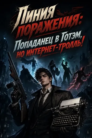 Линия поражения: Попаданец в Готэм, но интернет-тролль! - обложка
