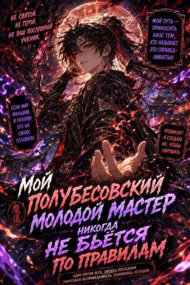 Мой полубесовский молодой мастер никогда не бьётся по правилам - обложка