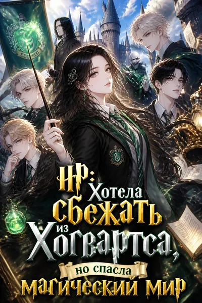 HP: Хотела сбежать из Хогвартса, но спасла магический мир