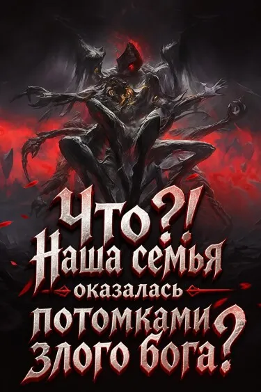 Что?! Наша семья оказалась потомками злого бога? - обложка
