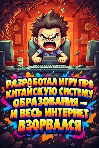 Разработал игру про китайскую систему образования — и весь интернет взорвался