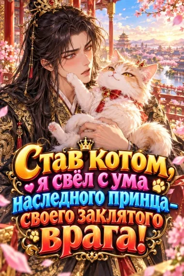 Став котом, я свёл с ума наследного принца — своего заклятого врага!