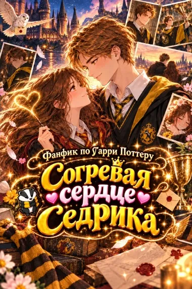 Фанфик по «Гарри Поттеру» Согревая сердце Седрика - обложка