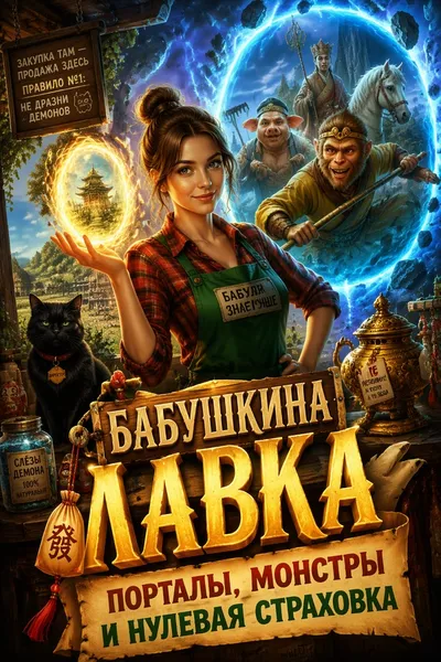Бабушкина лавка: порталы, монстры и нулевая страховка - обложка