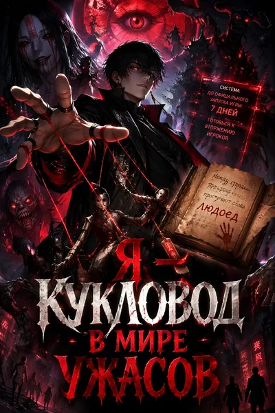 Я — кукловод в мире ужасов - обложка