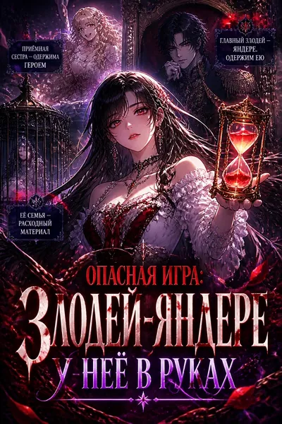 Опасная игра: Злодей-яндере у неё в руках - обложка