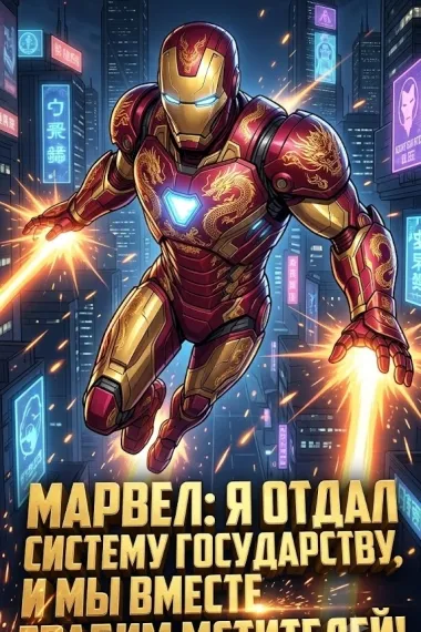 Марвел: Я отдал систему государству, и мы вместе грабим Мстителей! - обложка