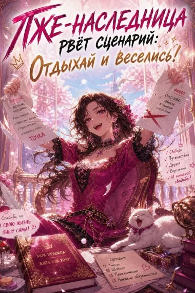 Лже-наследница рвёт сценарий: Отдыхай и веселись! - обложка