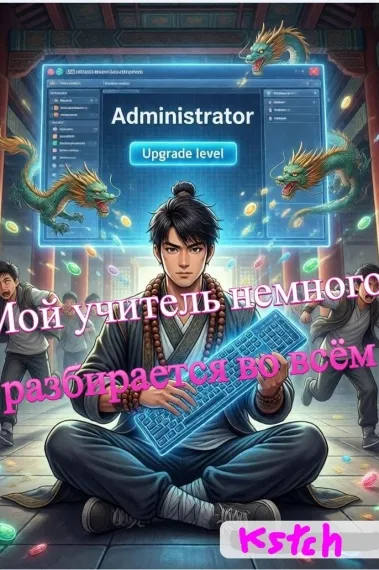 Мой учитель немного разбирается во всём