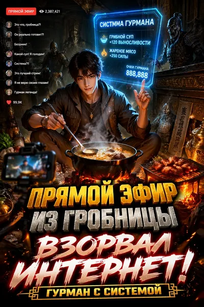 Прямой эфир из гробницы взорвал интернет! Гурман с системой