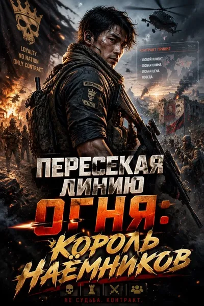 Пересекая линию огня: Король наёмников - обложка