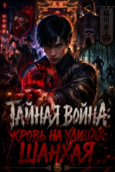 Тайная война: Кровь на улицах Шанхая - обложка