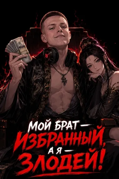 Мой брат — Избранный, а я — Злодей! - обложка