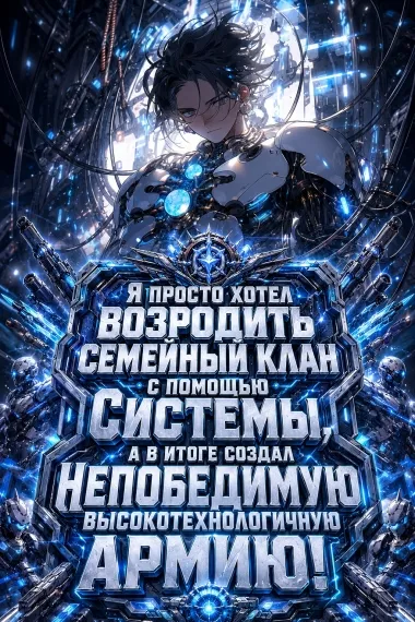 Я просто хотел возродить семейный клан с помощью Системы, а в итоге создал непобедимую высокотехнологичную армию! - обложка
