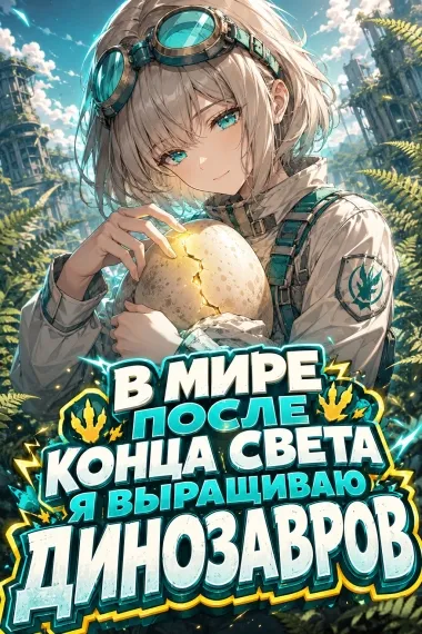 В мире после конца света я выращиваю динозавров - обложка