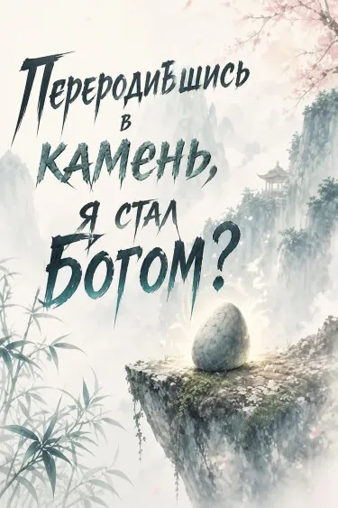 Переродившись в камень, я стал богом? - обложка