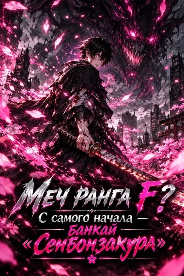 Меч ранга F? С самого начала — банкай «Сенбонзакура» - обложка