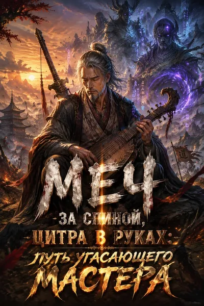 Меч за спиной, цитра в руках: Путь угасающего мастера - обложка
