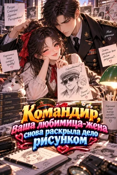 Командир, ваша любимица-жена снова раскрыла дело рисунком - обложка