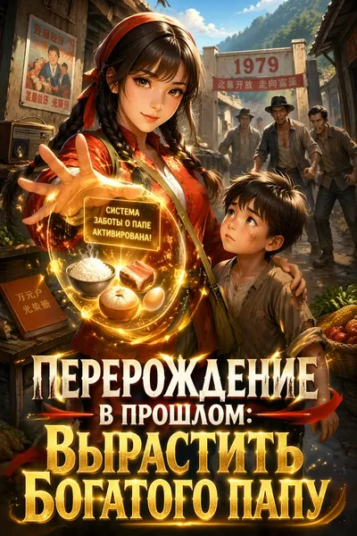 Перерождение в прошлом: Вырастить богатого папу - обложка