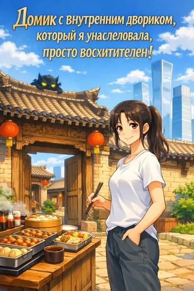 Домик с внутренним двориком, который я унаследовала, просто восхитителен!