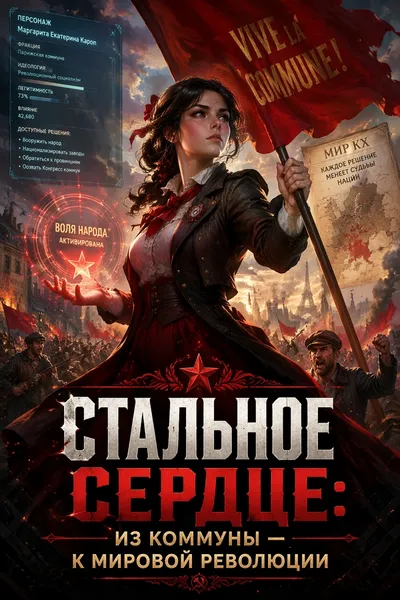 Стальное сердце: Из коммуны — к мировой революции - обложка