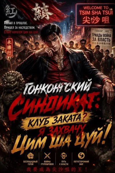 Гонконгский синдикат: Клуб заката? Я захвачу Цим Ша Цуй! - обложка