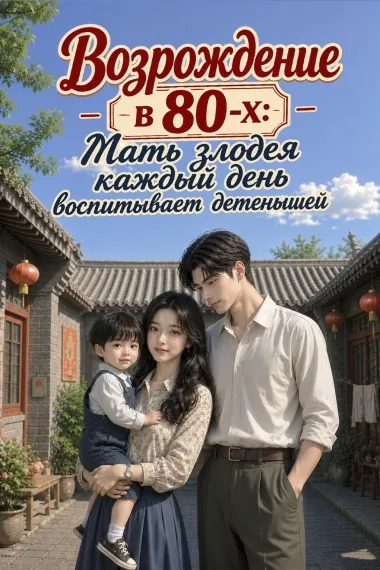Возрождение в 80-х: Мать злодея каждый день воспитывает детенышей - обложка