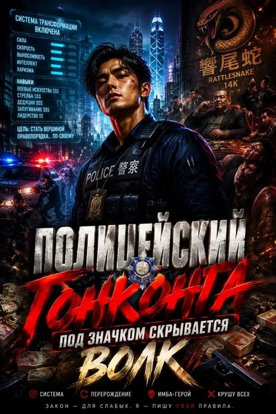 Полицейский Гонконга: Под значком скрывается волк - обложка