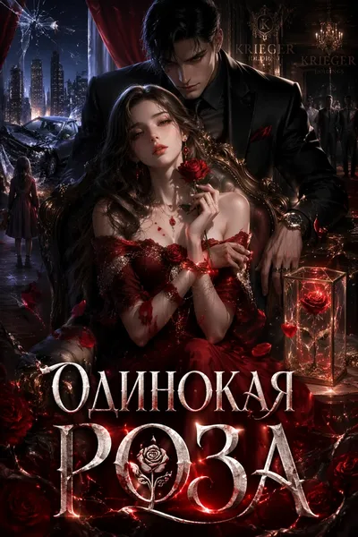 Одинокая роза - обложка