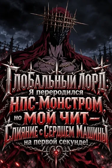 Глобальный лорд: Я переродился НПС-Монстром, но мой чит — слияние с Сердцем Машины на первой секунде!