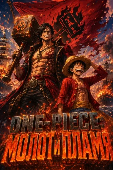 One-Piece: Молот и Пламя в Команде Соломенной Шляпы - обложка