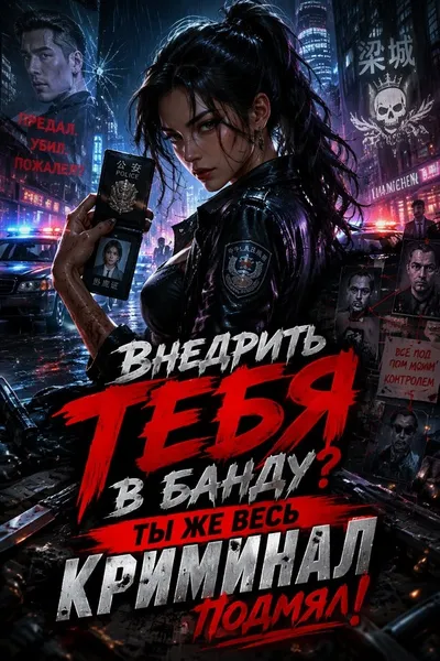 Внедрить тебя в банду? Ты же весь криминал подмял! - обложка