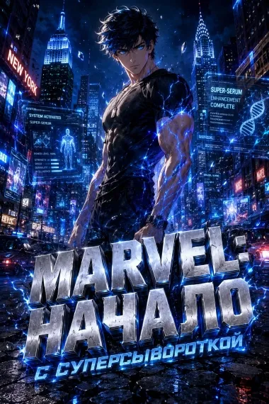 Marvel: Начало с суперсывороткой - обложка