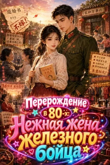 Перерождение в 80-х: Нежная жена железного бойца - обложка