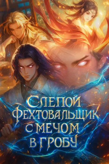 Слепой фехтовальщик с мечом в гробу