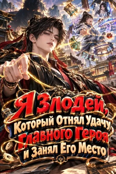 Я Злодей, Который Отнял Удачу Главного Героя и Занял Его Место - обложка