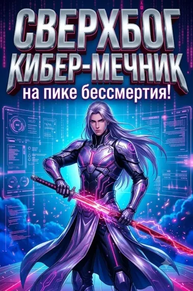 Сверхбог: Кибер-мечник на пике бессмертия! - обложка