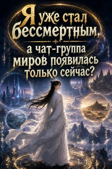 Я уже стал бессмертным, а чат-группа миров появилась только сейчас? - обложка
