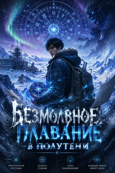 Безмолвное плавание в полутени - обложка