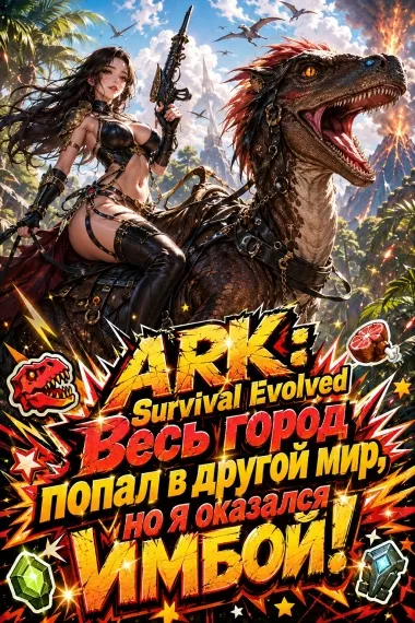 ARK: Survival Evolved — Весь город попал в другой мир, но я оказался имбой! - обложка